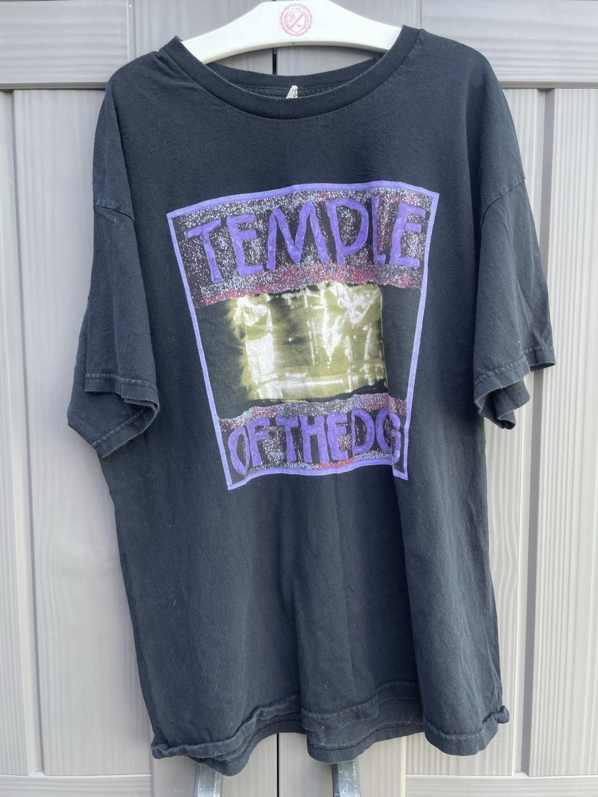 Temple Of The Dog Pearl Jam Soundgarden Vintage 90s Grunge Band Tee XL Unisex T-Shirt S