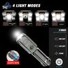 USB Rechargeable 5Led Headlamp ,Zoom Led Flashlight, Multiple Modes Mini Head Torch Light, for Outdoor Adventure Emergency Home