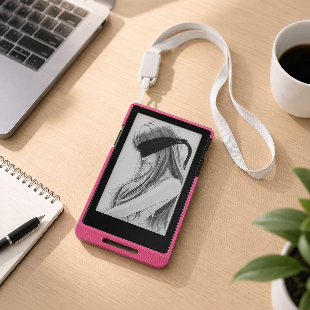 Badge-style Protective Cover Shockproof Full Coverage Case for XTEINK X4Pro E-Reader Protection