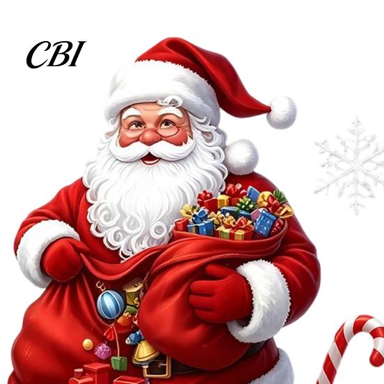 Holiday Glass Stickers Santa Claus Window Static Sticker, Reusable Waterproof PVC Christmas Decal, Decorative Ornaments HD Printing Clings for
