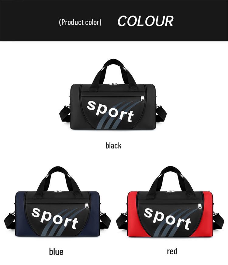 Unisex Solid Color Travel Crossbody Bag – One-Shoulder Fitness & Yoga Tote for Men & Women