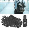 100pcs Black Spring Stopper Nylon Rope Buckle Durable Cord Locks  Outdoors