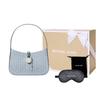 Michael Kors Jacquard Denim Silver Lock Shoulder Bag Small Women shoulder bag Light-Denim-Blue 35T4S1YC1C-419