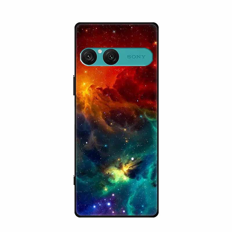 For Sony Xperia 10 VII Case Soft Silicone TPU Back Cover Protective Coque for Xperia10 VII 5G XQ-FE54 XQZ-CBFE Black Phone Cases