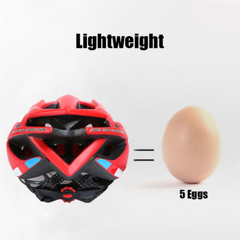 Bikeboy Fahrradhelm für Herren und Damen, leicht, porös, atmungsaktiv, Mountainbike- und Rennrad-Reitausrüstung