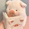 30cm Plush Lulu Pig Toys Pink Animal Stuffed Plush Cartoon Toys for Boys Girls Birthday Christmas Gifts