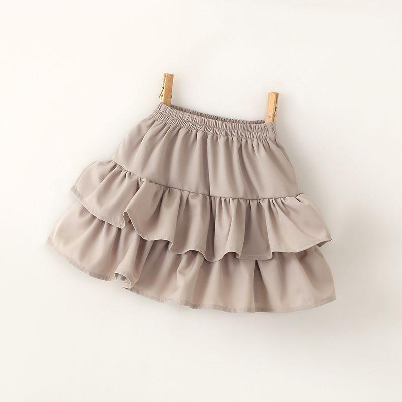 Mädchenrock Sommer Kinder Süßer Kuchenrock Mode Kurzer Rock Baby Mädchen Pong Prinzessinnenrock