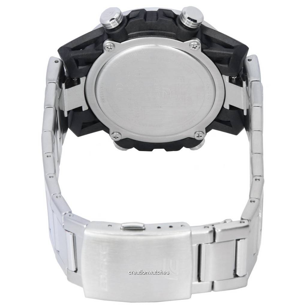 Casio Edifice Sospensione Mobile Link Black Dial Solar ECB-2000D-1A ECB2000D-1 100M Men's Watch