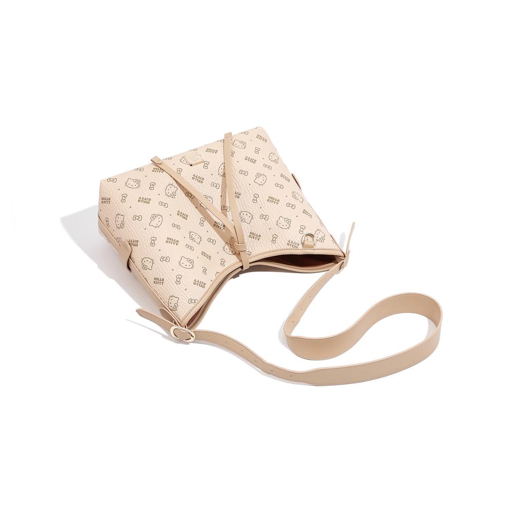 New Sanrio HelloKitty Hello Kitty PU Shoulder Bag Regular Women's Pink/Brown/Milk Tea SHHF41494