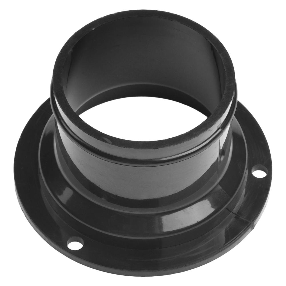 Rura prosta 50/160/250mm Czarny kołnierz Kanały wentylacyjne