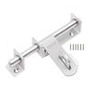 Slide Bolt Latches Thickened Stainless Steel Slide Lock Sliding Bolt Door Lock for Fence/Wood/Barn Door Easy To Install