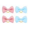 Puppy Dog Hair Bows with Rubber Bands Handmade Small Bowknot Dog Hair Accessories Pet Grooming Supplies