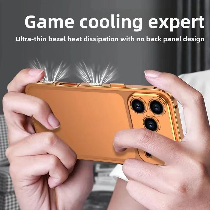 High Quality Metal Camera Lens Frame Bumper Mobile Phone case for iPhone 13 14 15 16 17 Pro 17pro Max case Matel Aluminum