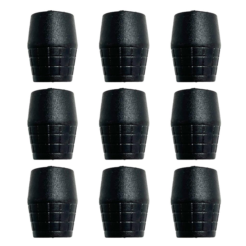 9Pcs Rubber Guitar Holder Foot Protector Replacement Mic Holder Foot Pad Mic Stand Guitar Stand Leg Pad for Microphone