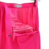 Yves Saint Laurent 90s Wool Old Midi Length Skirt M Pink Women Used