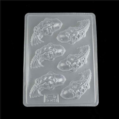 3D Carp Fish Cake Chocolate Mould For Jelly Sugarcraft Rice Cake Baking Tools