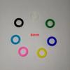 500pcs 8mm Pigeon Foot Rubber Ring Colorful Elastic Identification Rings for Carrier Pigeon Racing Pigeons Bird Appliances