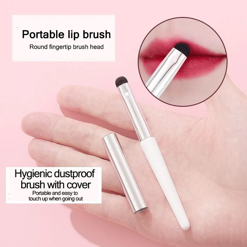 INHAK Portable Wide Lip Brush 931 for Precise Lip Makeup and Blending