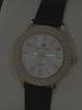 Pablo Raez Women's Quartz Rhinestone Watch with Leather Strap - Trendy & Versatile Gift