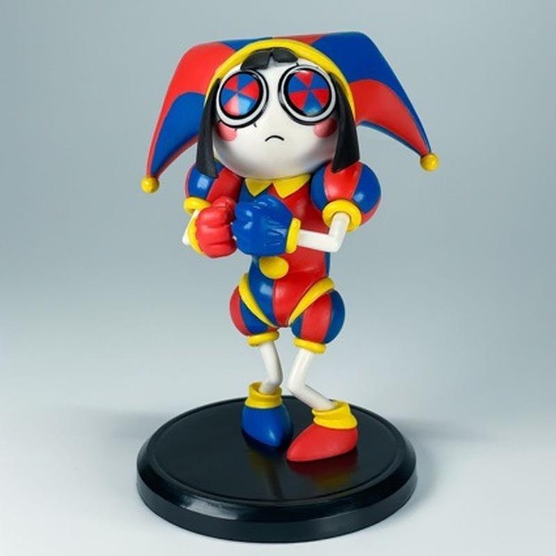 Anime The Amazing Digital Circus Pomni Jax Clown Actionfigur Modell Schreibtischdekoration Sammlerstück Ausstellungsornament Für Erwachsene