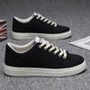 Fashion Platform Canvas Shoes for Men Fashion New Comfortable Fluff Casual Leather Shoes Outdoor Male Vulacnized Shoes Zapatos De Hombre