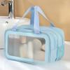 Dry and Wet Separation Toiletry Bag Large Capacity Storage Bag Fitness Swimming Travel Portable Double Pvc Cosmetic Bag