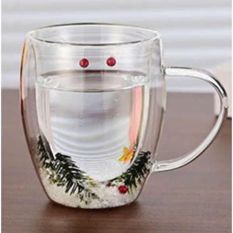 Creative Double-Wall Glass Coffee Mug