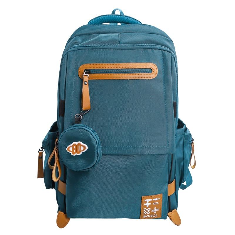 Schoolbag High-value Campus Style Lightweight and Versatile Leisure Travel Male and Female Junior High School High School Student Schoolbag Large
