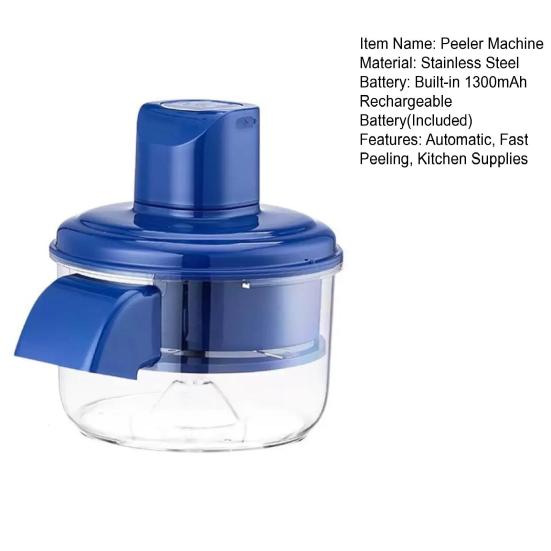 Electric Grape Peeler Machine Automatic Grape Cherry Tomato Garlic Peeler Rechargeable Fast Small Fruit Skin Remover Peeling Tool Kitchen Supplies