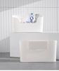 Ohne Bohren Wandmontierte Aufbewahrungsbox für Küchen- & Badezimmer-Kleinkram