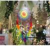 Handmade Indian Dream Catcher Feather Wind Chime - Creative Wall Hanging for Bedroom or Homestay Decoration
