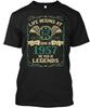 Life Begins At 62 1957 Vintage Born In The TTshirt Made In the USA Size S To 5XL