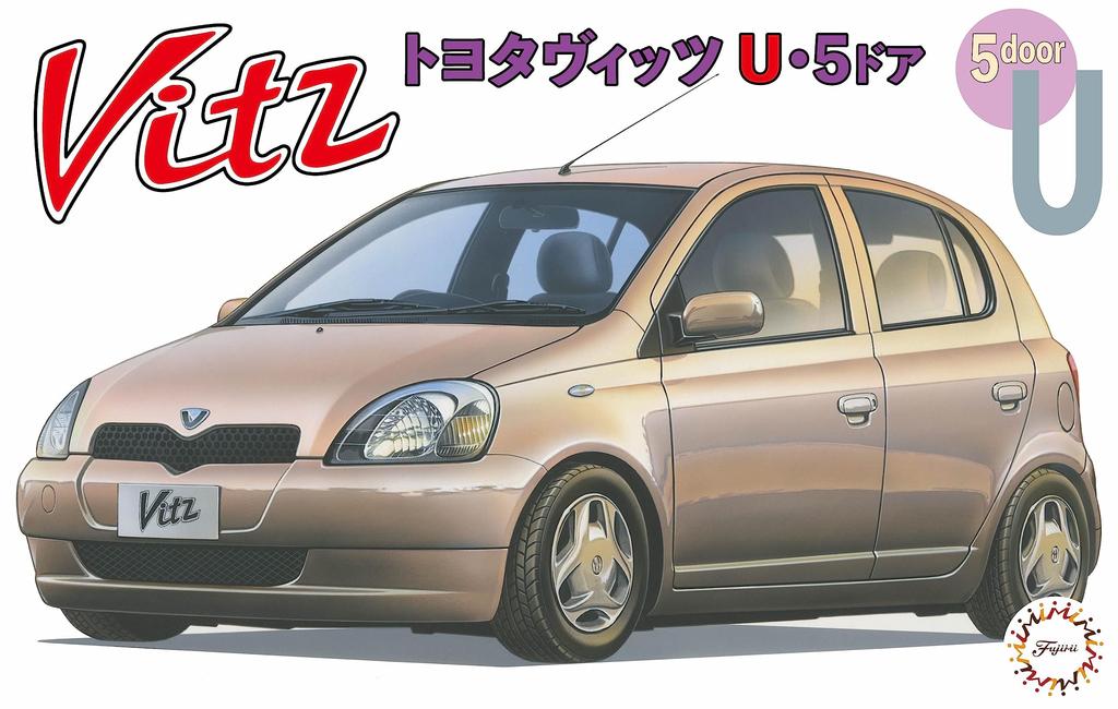Fujimi Model 1/24 Inch-Up Series No. 23 Toyota Vitz U-Type 5-Door ID-23