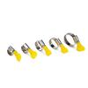 25Pcs 8MM-32MM Stainless Steel Hose Clamp Gas Fuel Water Pipe Clamps Fixed Clips
