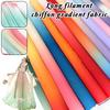 100x150cm Gradient Rainbow Fabric Ancient Style Sewing Hanfu Dress Stage DIY Costume Hanfu Silky Dress Stage Garment