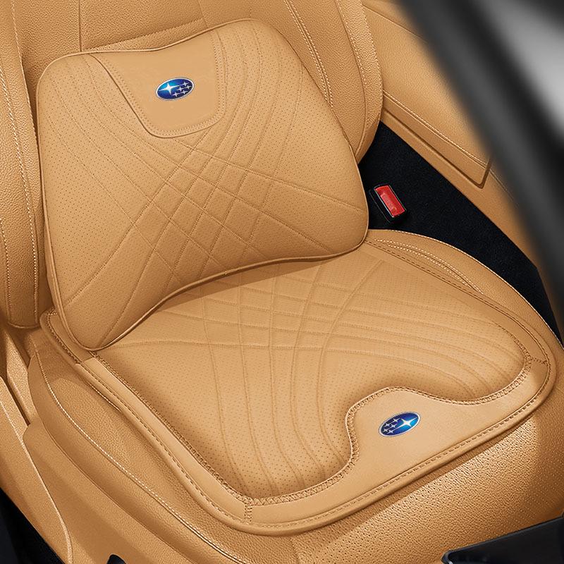 Subaru BRZ, WRX, Forester Headrest and Neck Support Pillow with Memory Foam Lumbar Cushion
