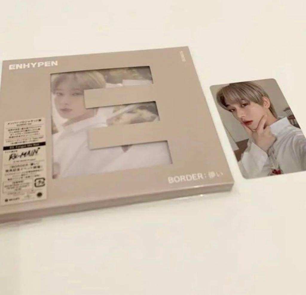 [USED] ENHYPEN Sunoo's "Hakanai" Solo CD Jacket