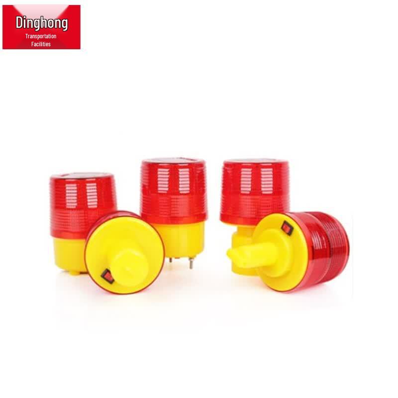 Dinghred Solar Flashing Warning Light