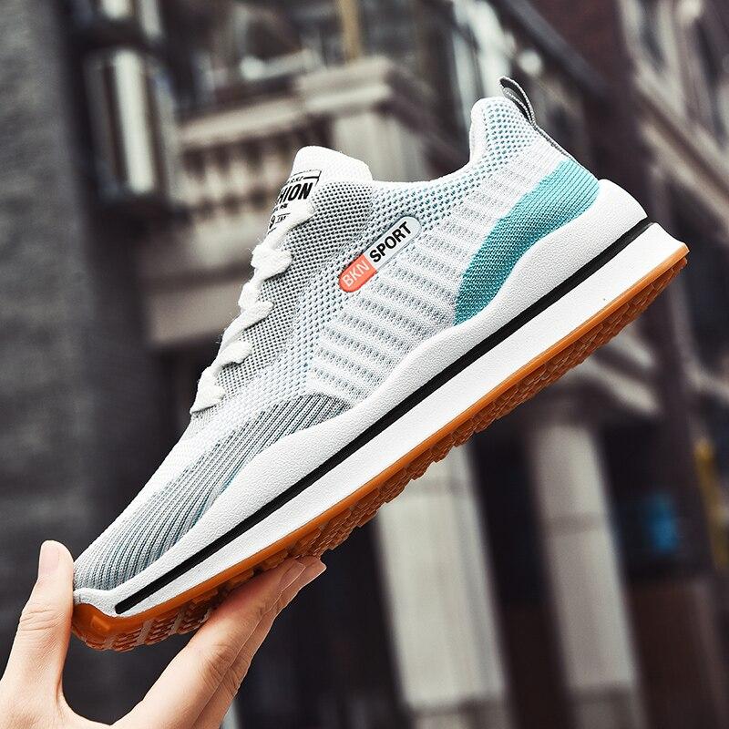 Light Man Running Shoes Fashion Casual Mesh Breathable Sports Shoes Men Sneakers Male Jogging Footwear