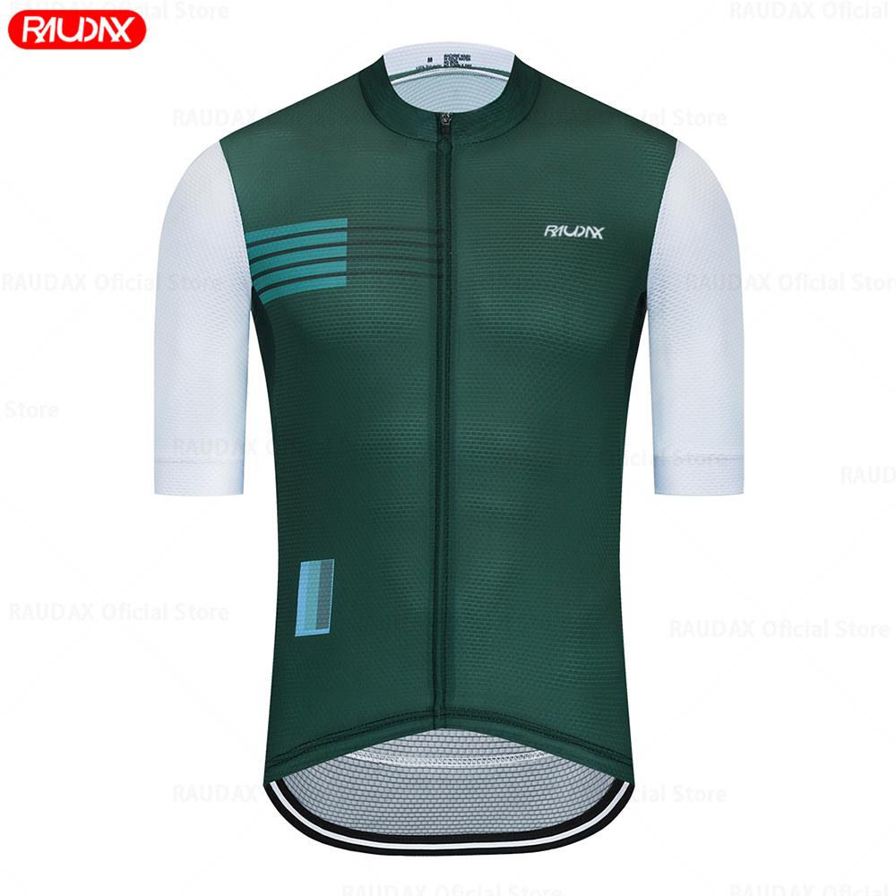 

Raudax Cycling Jersey Anti-UV Cycling Clothing Racing Sport Bicycle Jersey Cycling Shirts Top Jerseys 2026 Summer Breathable Cycling Suit Set 5XL