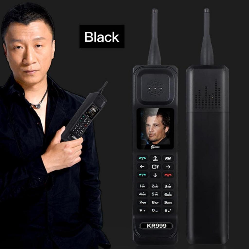 Telefon mobil nou KR999 4G Retro Big Brother 1,77 inci MTK Butoane mari Dual SIM Dual Standby Telefon mobil Suport Bluetooth WIFI Radio FM