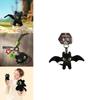How To Train Your Dragon Nightfury Plush Toy With Embroidery Design For Movie Fans And Casual Accessories