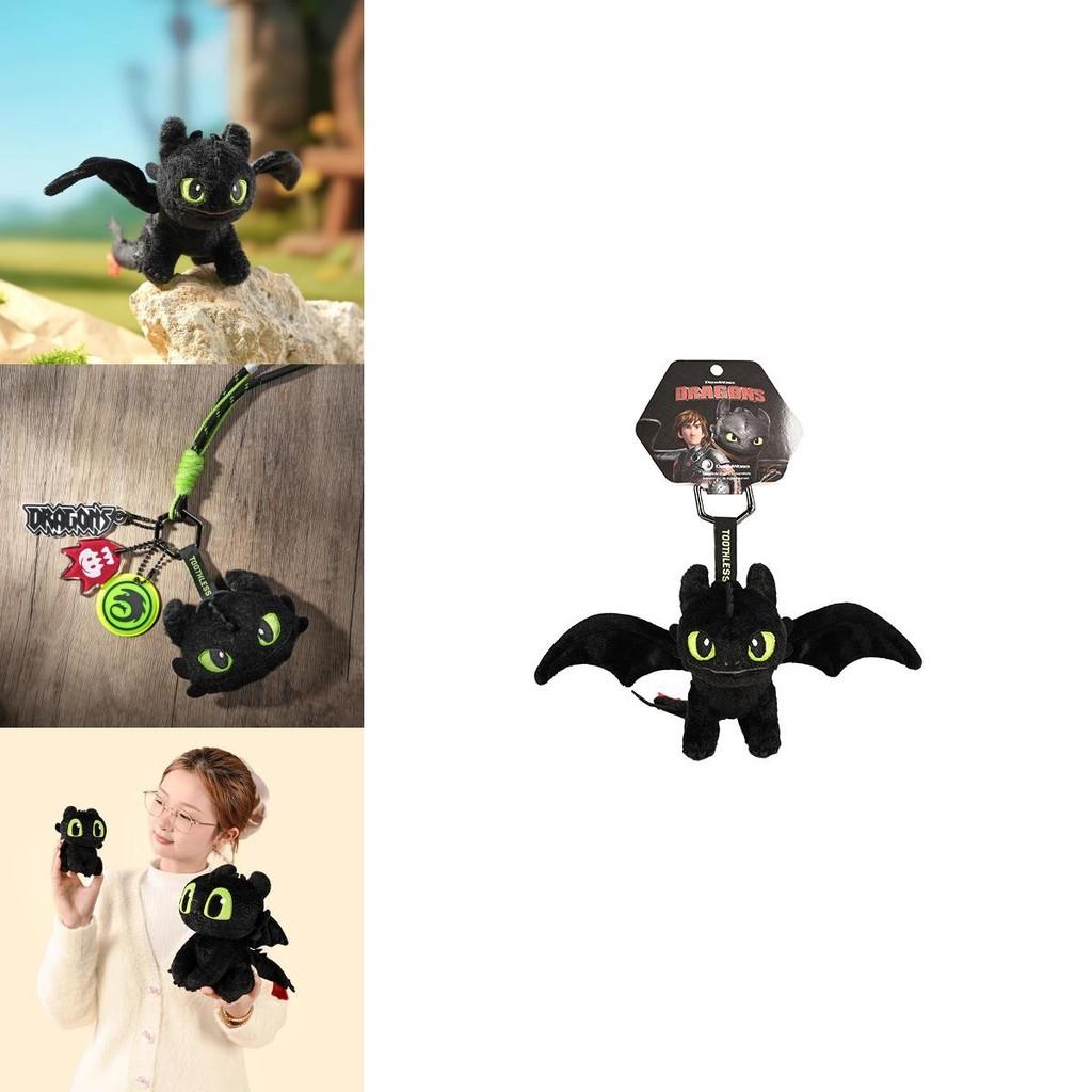 How To Train Your Dragon Nightfury Plush Toy With Embroidery Design For Movie Fans And Casual Accessories