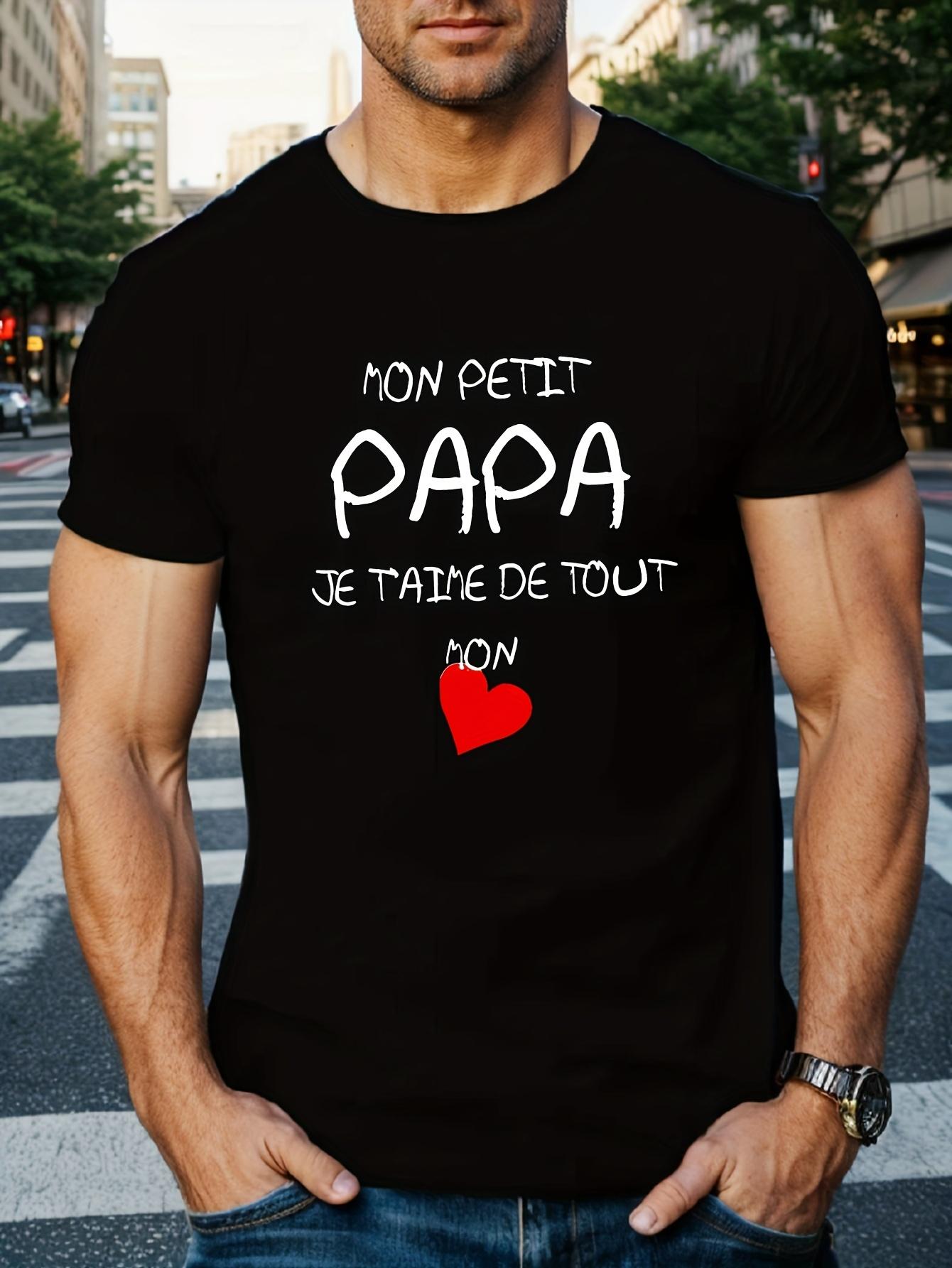 T-Shirt y2k French Je T aime S