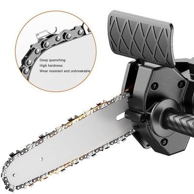 6 Inch Electric Drill Modified To Electric Chainsaw Tool Attachment Electric Chainsaws Accessory Practical Modification Tool  Power Woodworking Tool