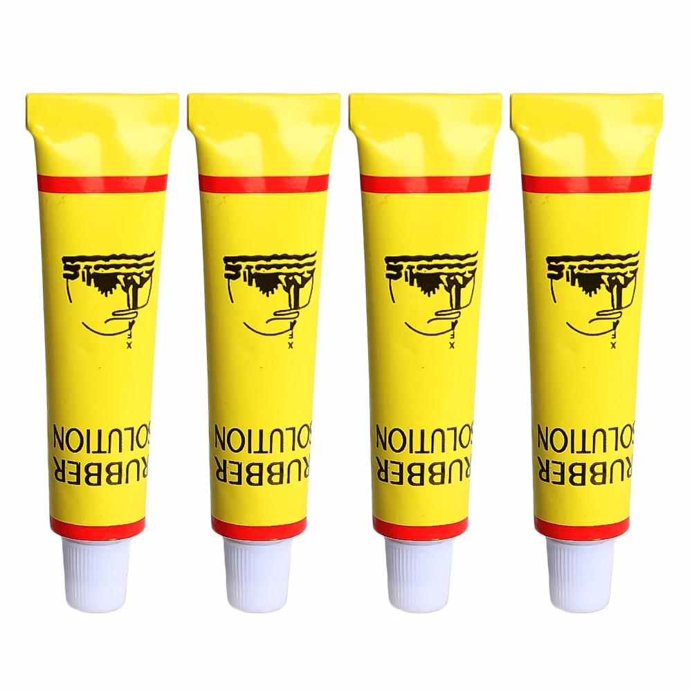 1/4pcs Tire Repairing Glue Motorcycle Bike Tyre Inner Tube Puncture Repair Tire Patching Glues Tool Auto Accessories