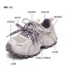 Womens Chunky Sneakers Platform Shoes Breathable Lightweight Comfortable Retro Casual Walking