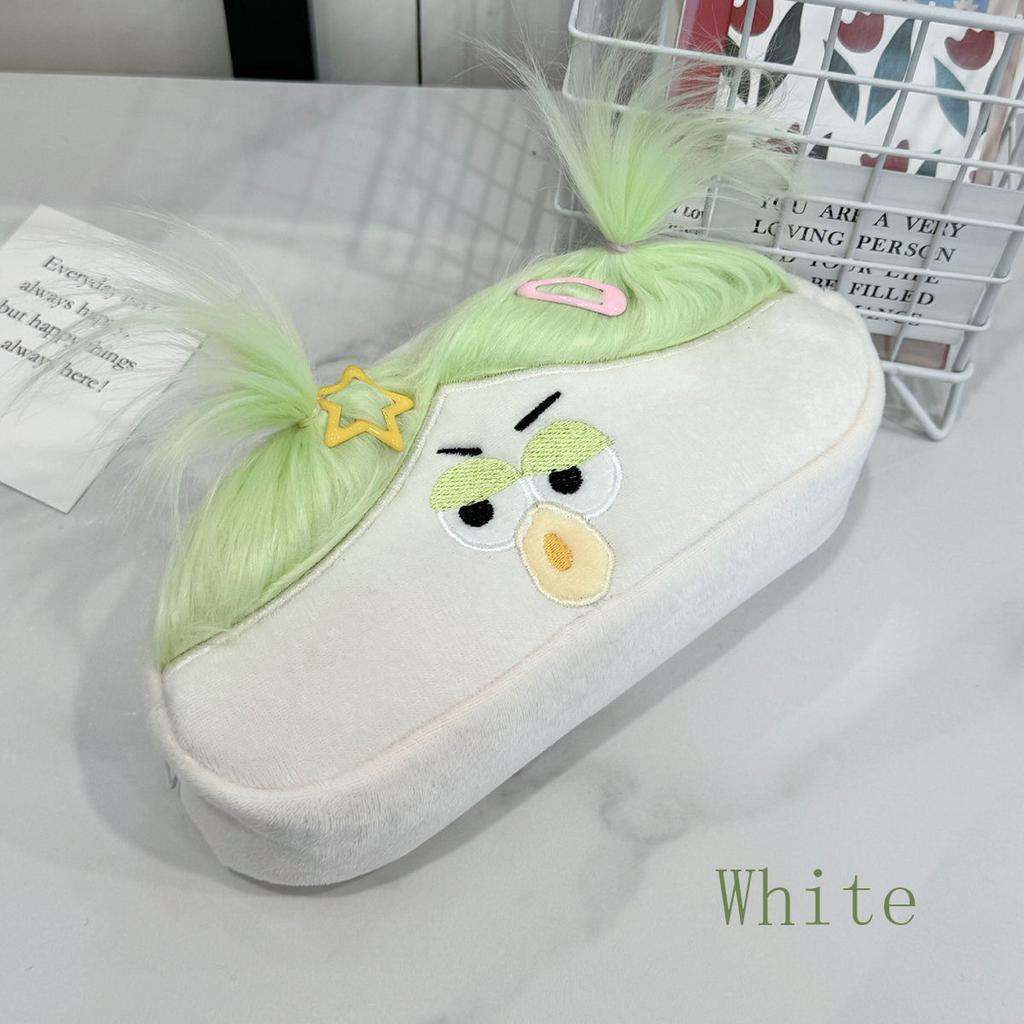 Cute Cartoon Pencil Case for Kids Sweet Animal Piggy Puppy Stationery Storage Bag Portable Large Capacity Pen Bag Student