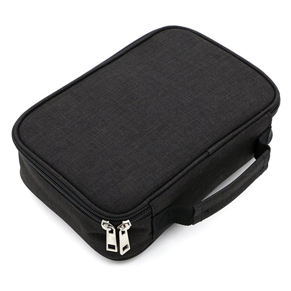 72 Hole Art Storage Pen Case Aesthetic Oxford Cloth Pencil Case Classified Storage Box  Student