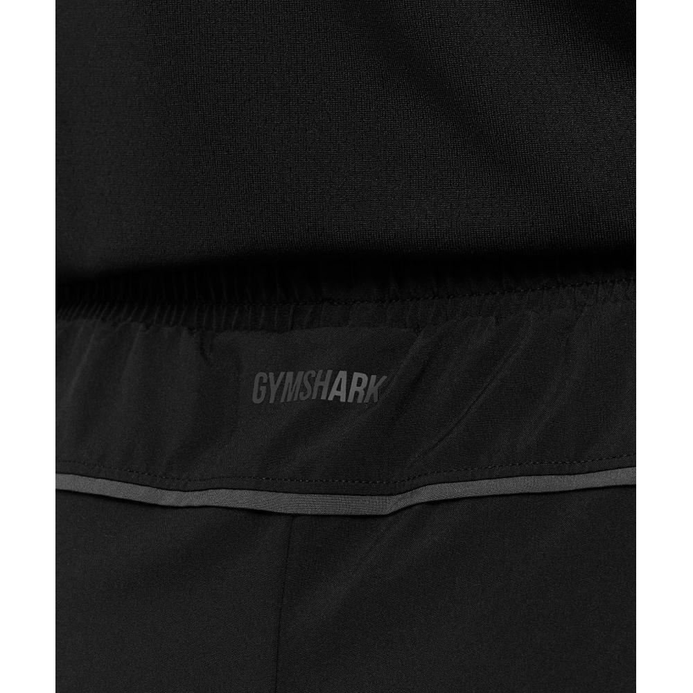 Gymshark Arrival Contrast Shorts Black Onyx Grey